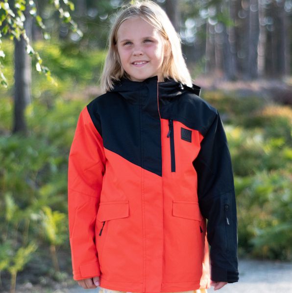 Hovedbilde Fure 2-lags teknisk jakke til barn Cherry Tomato