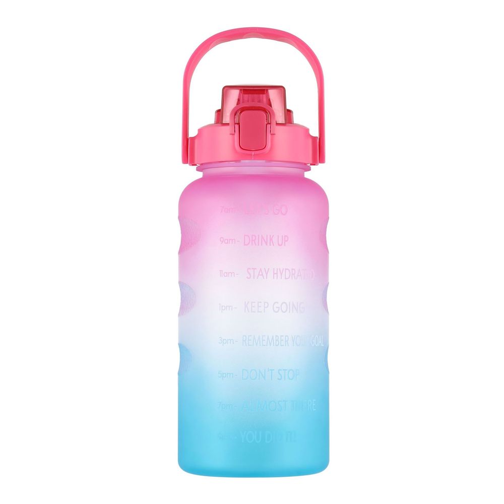 Motivasjons drikkeflaske 2000 ml - Assorterte farger