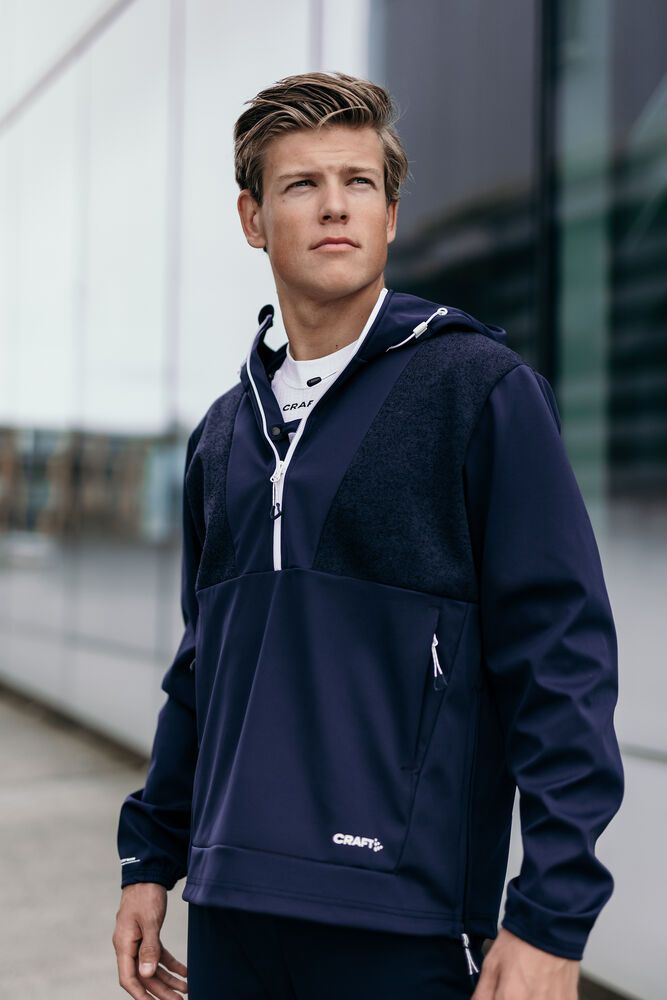 Anorakk i hvit fra Craft  - Nor ADV Backcountry Anorak