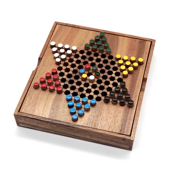 Hovedbilde Kinasjakk i tre 17 cm