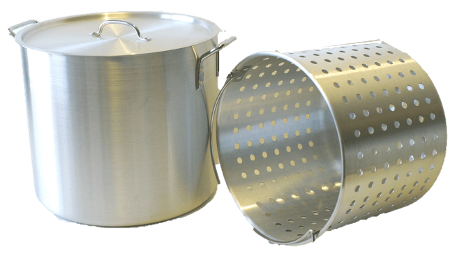 Hovedbilde  Krabbegryte med innerrist Aluminium - 40 liter
