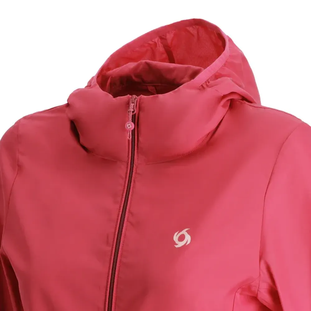 Doite Airjacket Hoodie Dame Rød