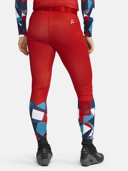 Hovedbilde CRAFT NOR ADV Nordic Ski Club Tights Herre Blaze/Bright Red