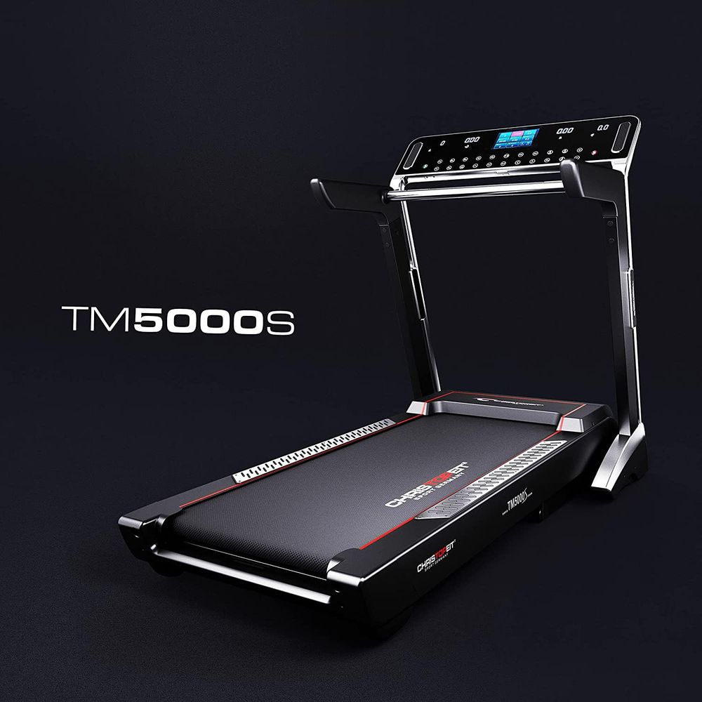 Tredemølle TM 5000S - 1-22 km/t elektronisk stigning tåler 150 k