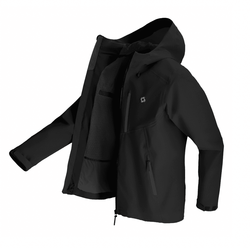Doite Ciclus Windbreaker Jakke Herre Svart