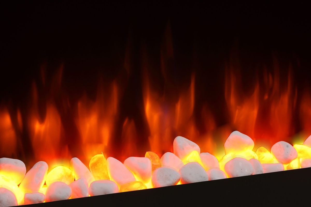 Narvik Elektrisk peis til vegg - 2000 watt