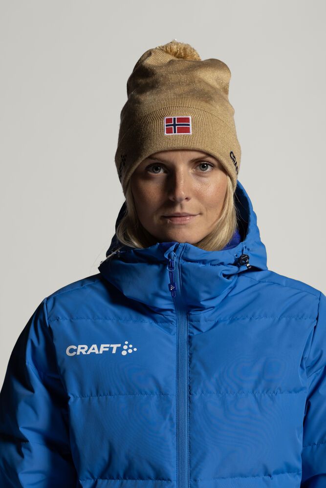 Dunjakke i blå til dame fra Craft