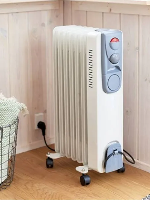 Hovedbilde Varmeovn - Oljefylt Radiatorovn 1500 watt Termostatstyrt