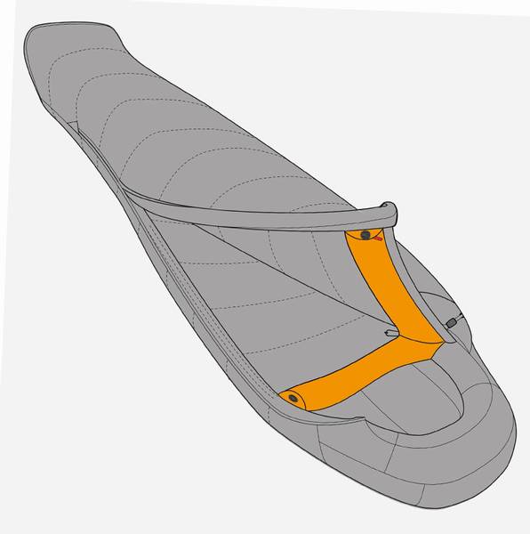 Hovedbilde Sovepose classic 750 Regular Skydiver LZ