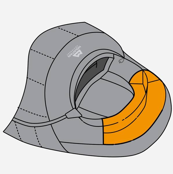 Hovedbilde Sovepose classic 750 Regular Skydiver LZ