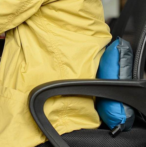 Hovedbilde Automatisk Oppblåsbar Pute Rektangulær Orange