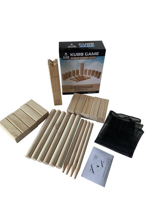 Hovedbilde Kubb spill med bæreveske
