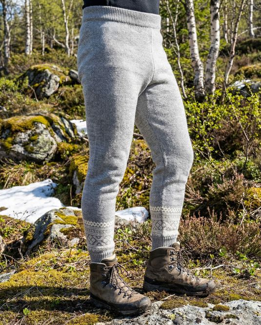 Hovedbilde Bretind ullbukse til dame og herre – grå