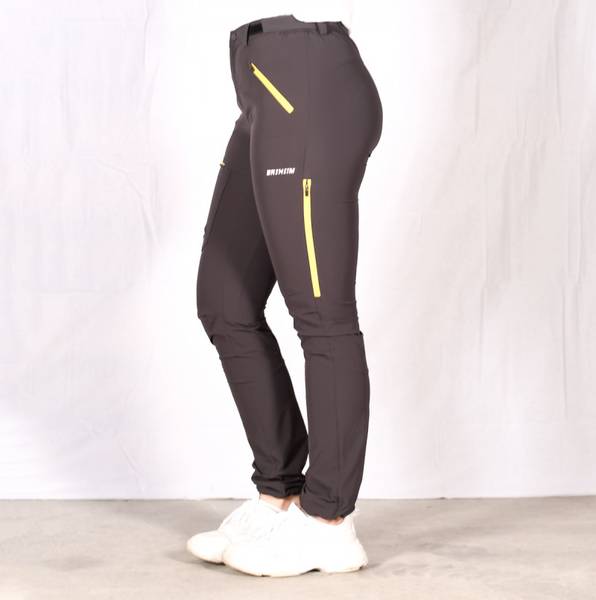 Hovedbilde Storronden Turbukse Dame Charcoal Yellow Zip