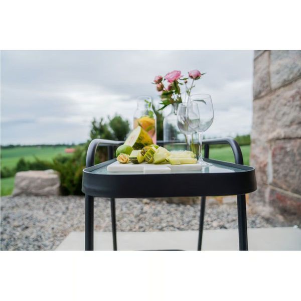 Hovedbilde Serveringsvogn på hjul Tusse, Elegant & Praktisk Avlastningsbord