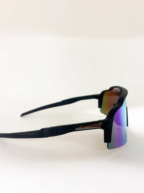 Hovedbilde Multisport solbrille i sort - Med etui og oppbevaringspose Sterke Tim