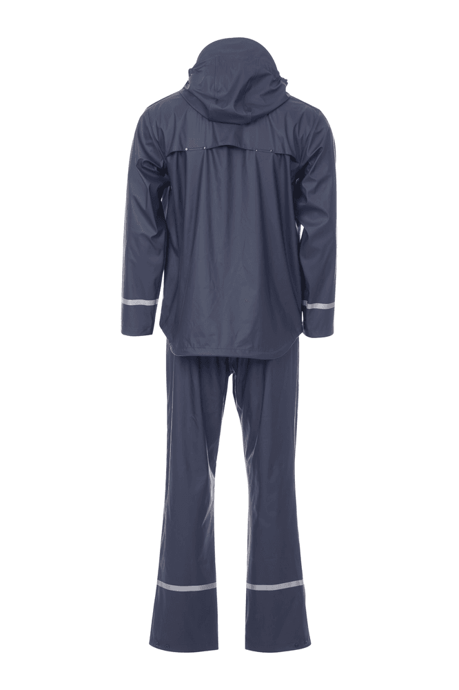 Bergen unisex regnsett i marine