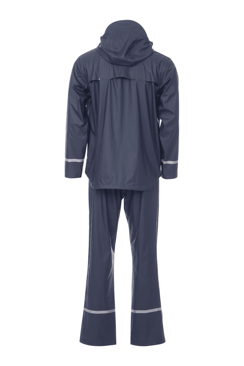 Bergen unisex regnsett i marine