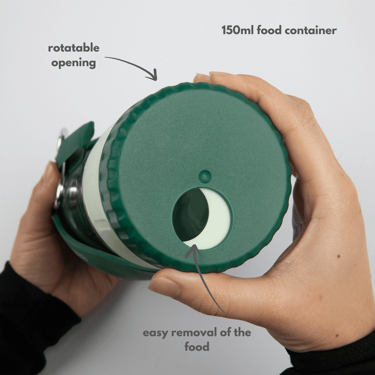 Drikkeflaske med snackrom til hund 2-i-1 600+150ml