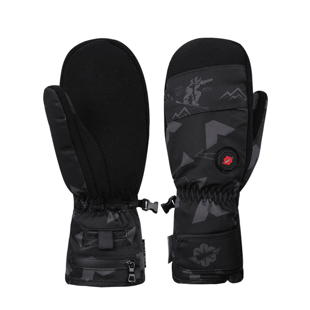 Varmevotter sort - Elektrisk Oppladbare Varmevotter fra Dr.Warm - Aldri mer kald på hendene