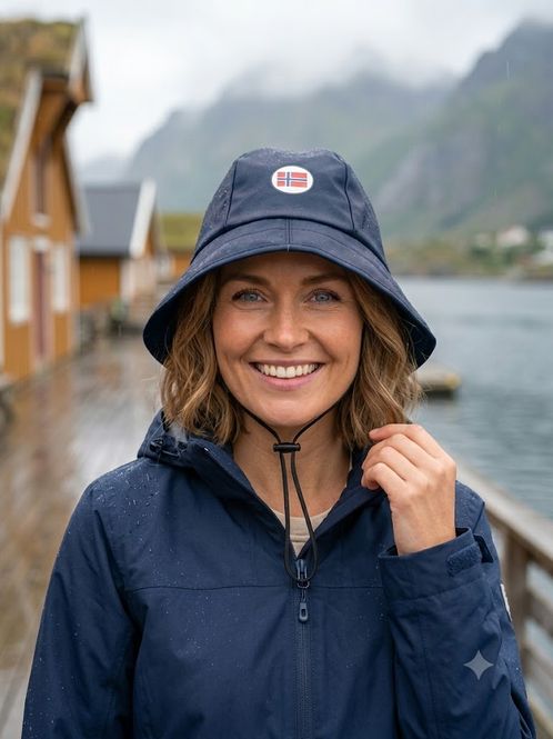 Hovedbilde Norge Sydvest one size i Marine - Unisex