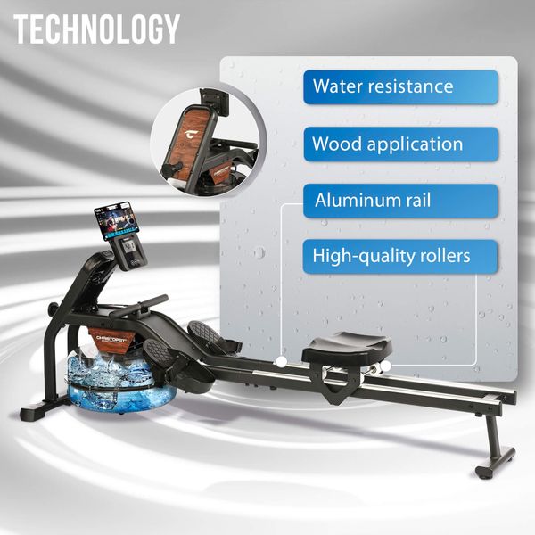 Hovedbilde Romaskin med vannmotstand Garda fra Christopeit