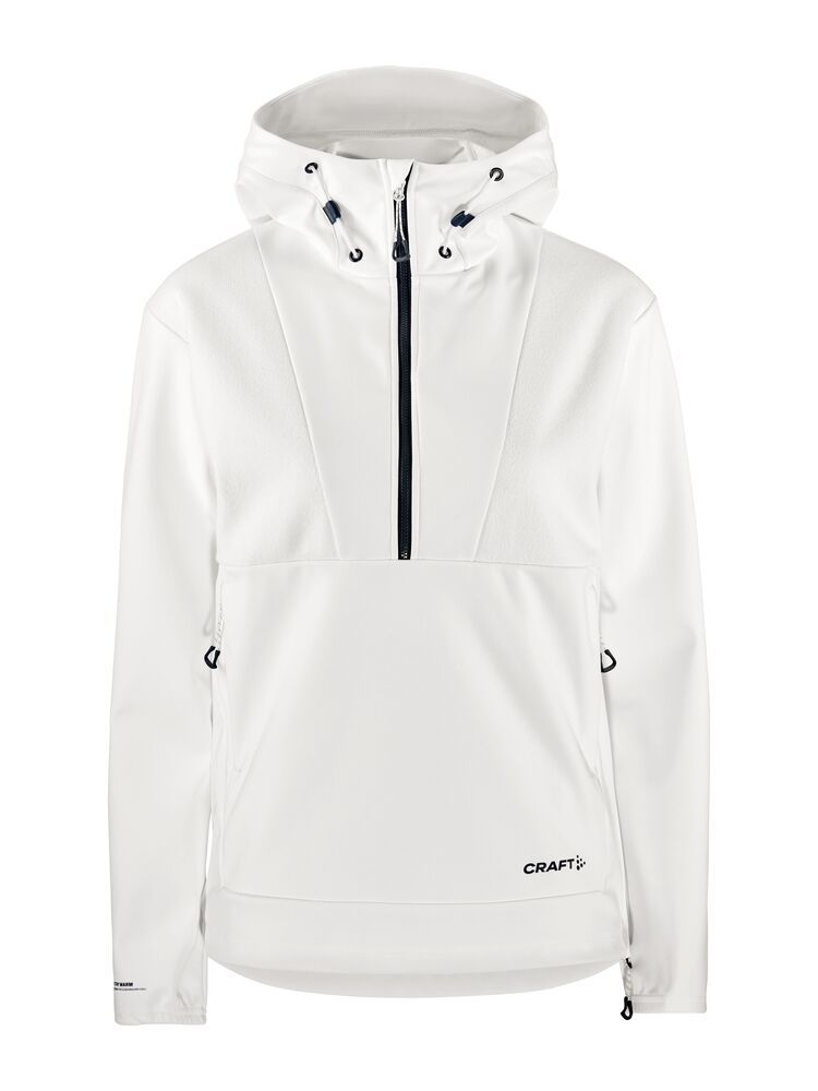 Anorakk i hvit fra Craft  - Nor ADV Backcountry Anorak