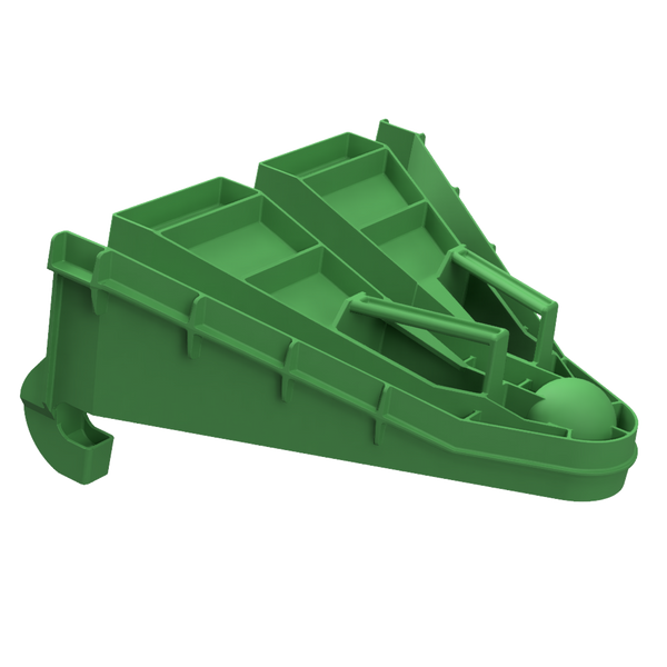 Hovedbilde Binroller / Holder for 2 søppelspann til hengerfeste på bil