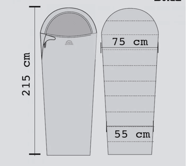 Hovedbilde Doite Ultra Bag Sovepose Svart