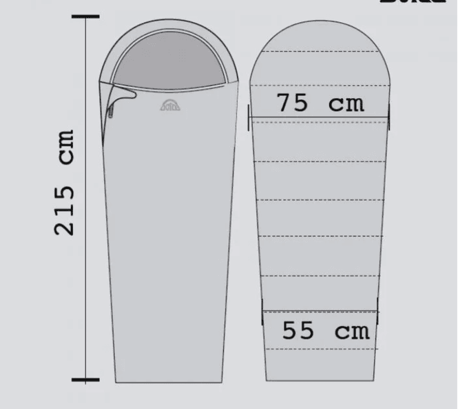 Hovedbilde Doite Ultra Bag Sovepose Kaki