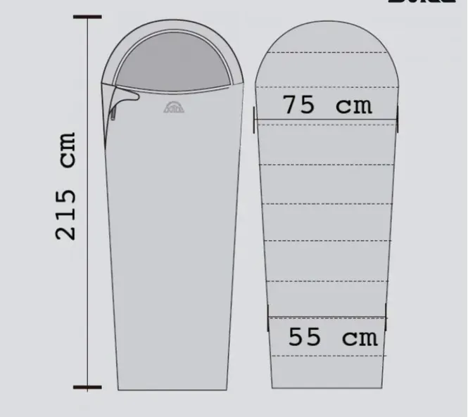 Hovedbilde Doite Ultra Bag Sovepose Kaki
