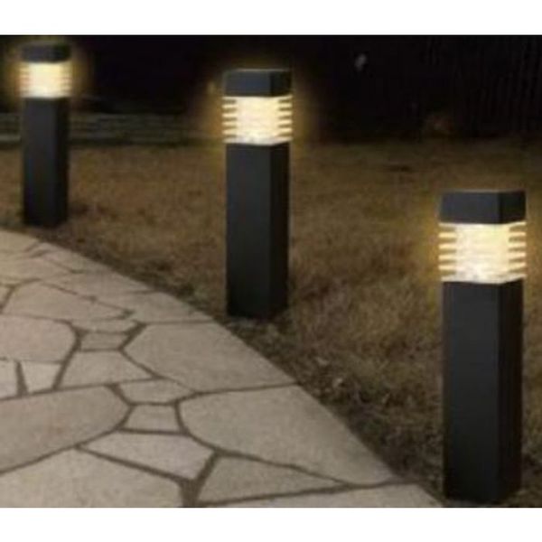 Hovedbilde Solcelle lampe i sort - 39 cm høy