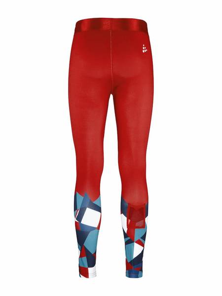 Hovedbilde CRAFT NOR ADV Nordic Ski Club Tights Herre Blaze/Bright Red