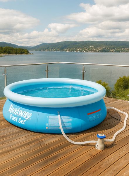 Hovedbilde Bestway Basseng Med Pumpe Og Filter - 3638 liter 