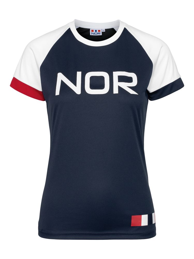 NOR t-shirt til dame - Perfekt til fotball-VM